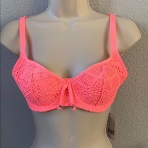 Freya Sundance Sweetheart Bikini Top 30D NWT